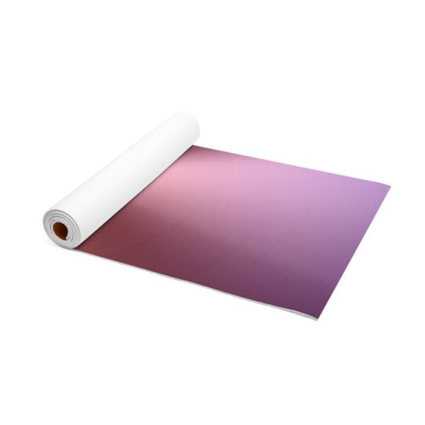 Yoga Mat Gradient Purple/Pink Flower - Image 3