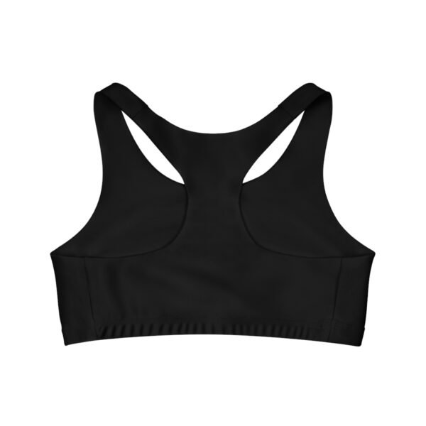 Gold Leaf & Dragonfly Seamless Sports Bra - Image 2