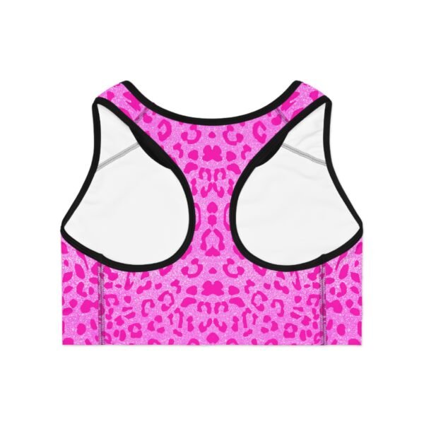 Hot Pink Cheetah Seamless Sports Bra - Image 6