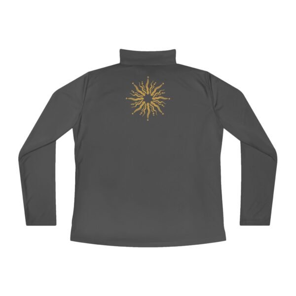 Gold Celestial Print Quarter Zip Jacket - Image 10