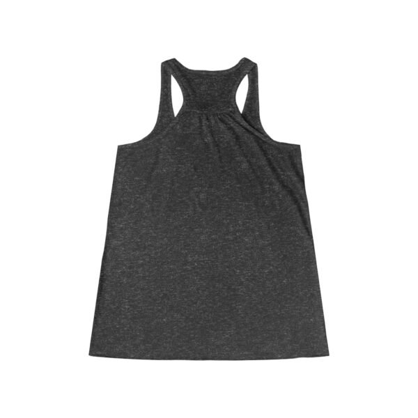 Purple Flower Razor Back Tank Top - Image 2