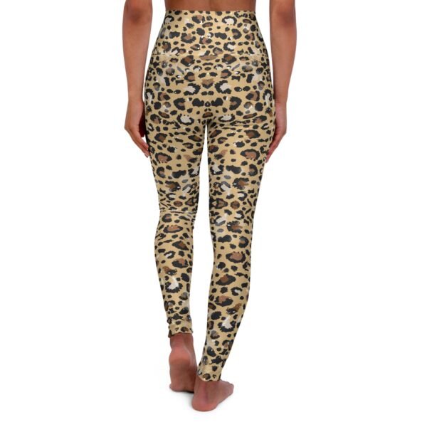 Cheetah Print Yoga Leggings - Image 2