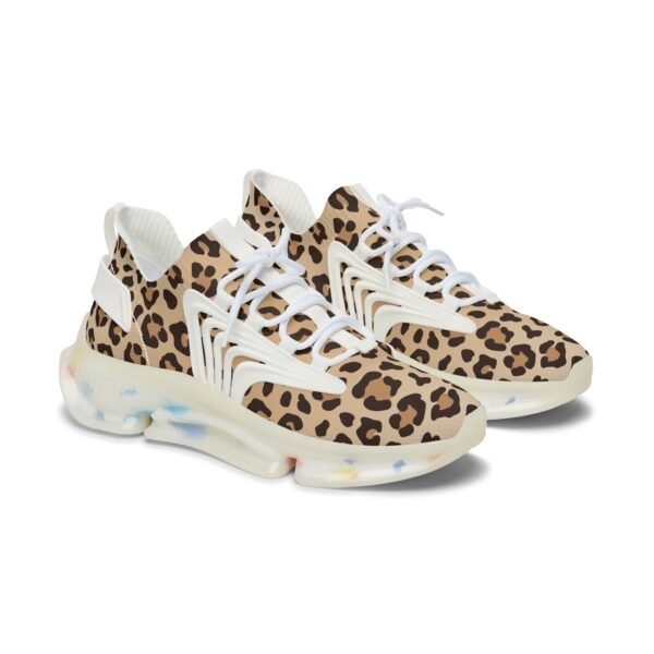 Cheetah Print Mesh Sneakers