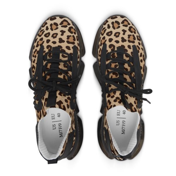 Cheetah Print Mesh Sneakers - Image 5