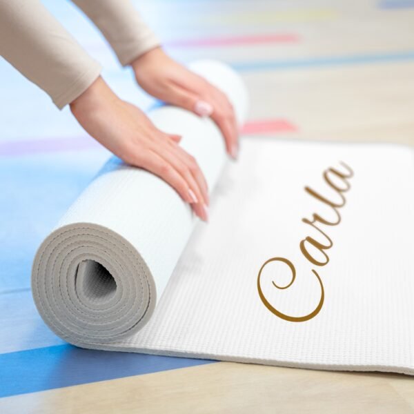 Yoga Mat - Gold Celestial - Personalize - Image 3
