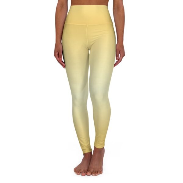 Yoga Leggings - Gold Ombre Design