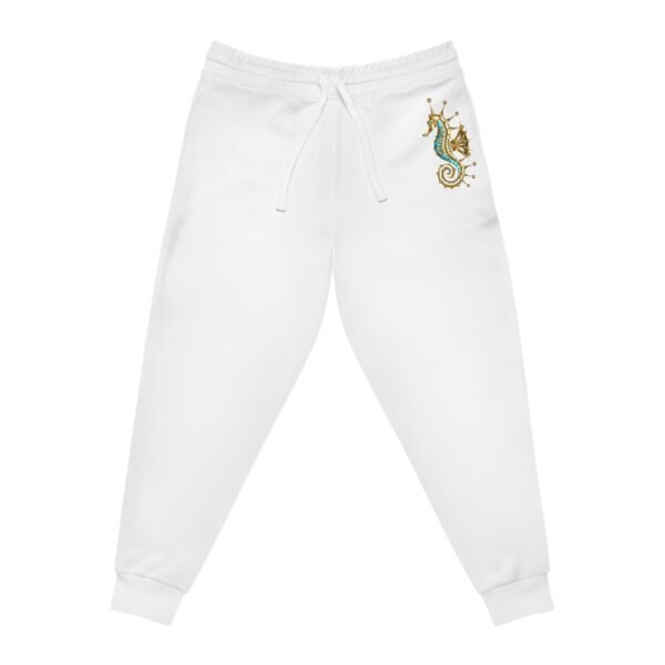 Athletic Joggers with Gold Sea Horse - Image 2