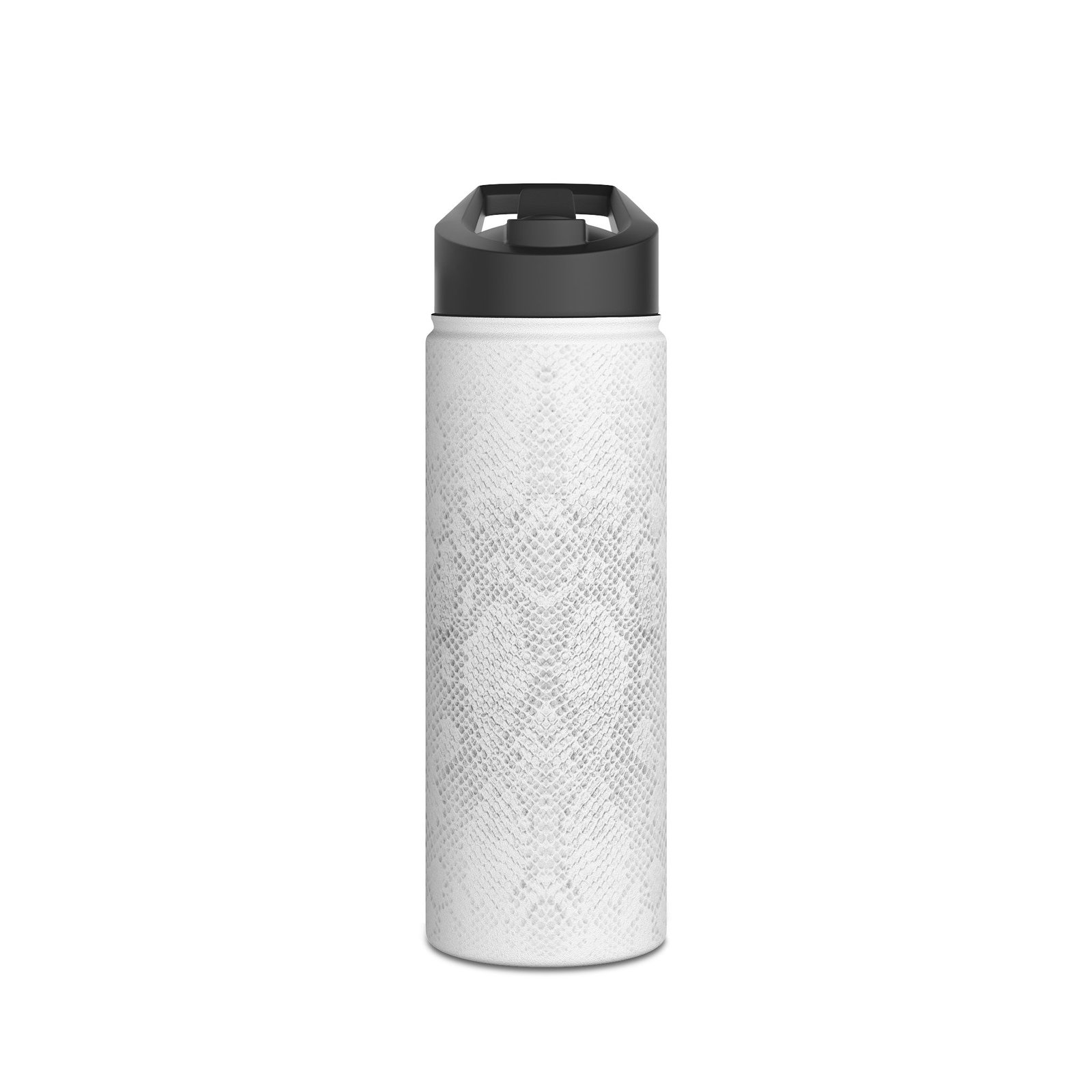 White Snakeskin Stainless Steel Tumbler - Image 3