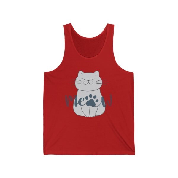 Meow Kitty Sporty Tank Top - Image 9
