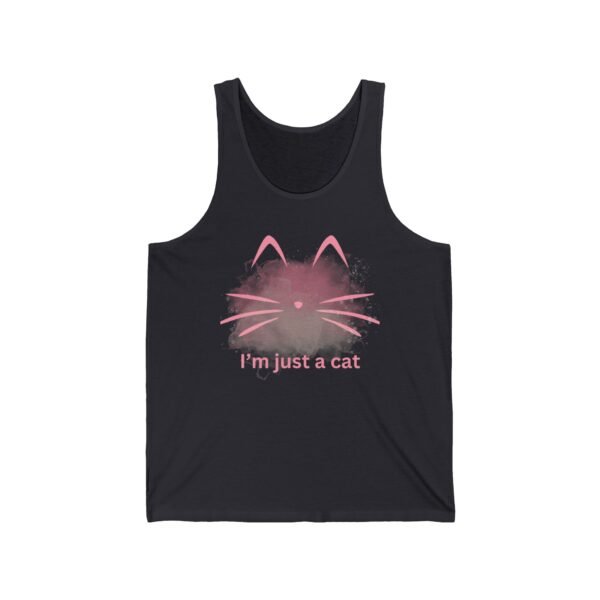 I'm just a cat Sporty Tank Top - Image 3