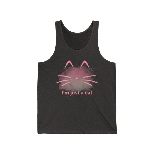 I'm just a cat Sporty Tank Top - Image 5