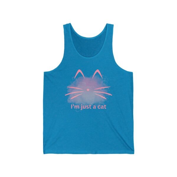 I'm just a cat Sporty Tank Top - Image 9