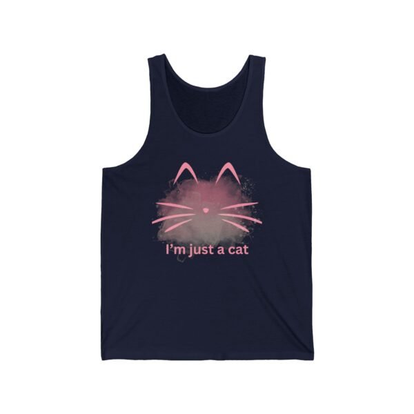 I'm just a cat Sporty Tank Top - Image 11