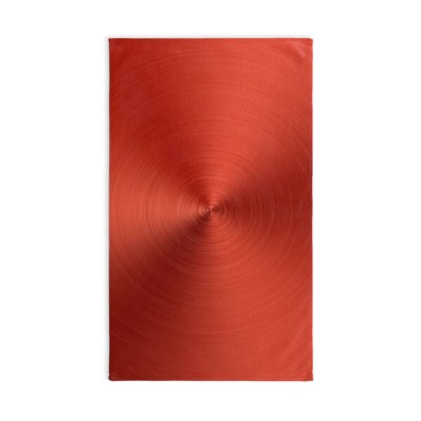 Hand Towel - Red Metallic Print - Image 3