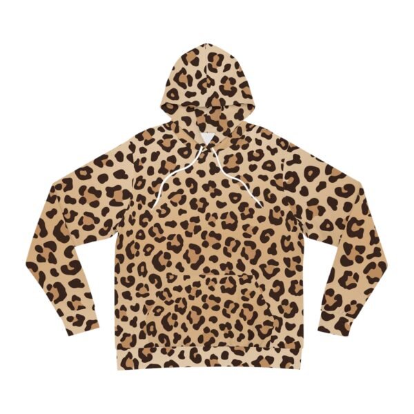 Cheetah Print Fashion Hoodie - Image 3