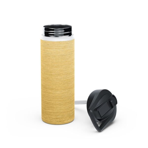 Stainless Steel Tumbler with Gold Print - Image 3