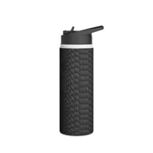 Black Snakeskin Design Tumblers