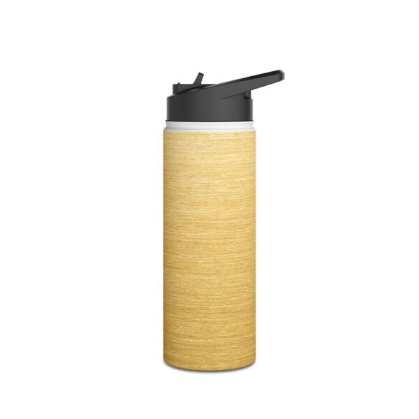 Stainless Steel Tumbler with Gold Print
