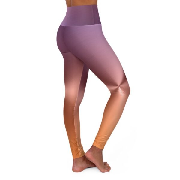 Gradient Purple/Pink Yoga Leggings - Image 3