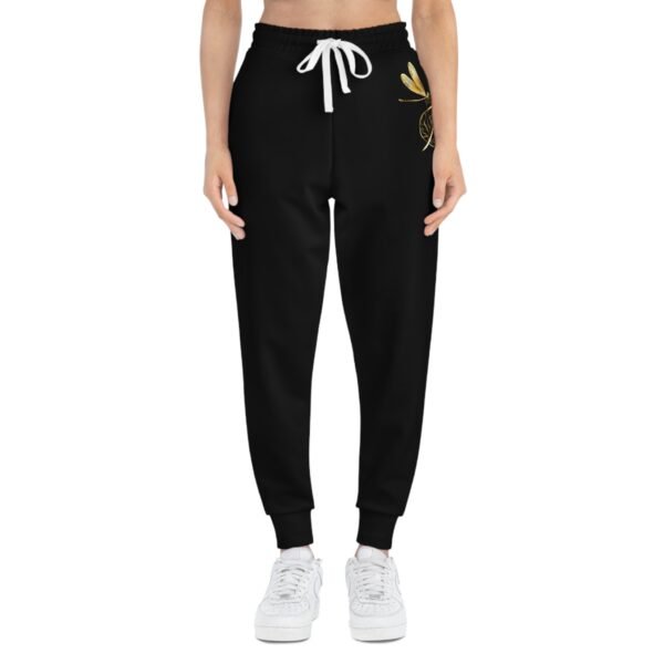Athletic Joggers - Gold Leaf & Dragonfly - Image 3