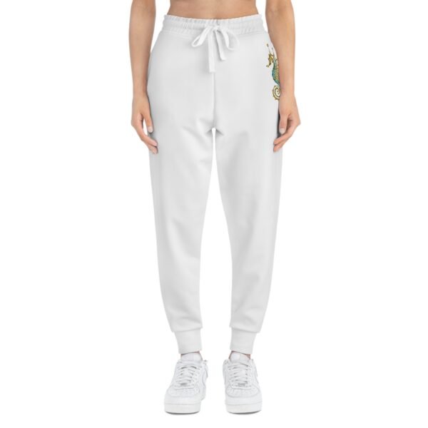 Athletic Joggers with Gold Sea Horse - Image 3