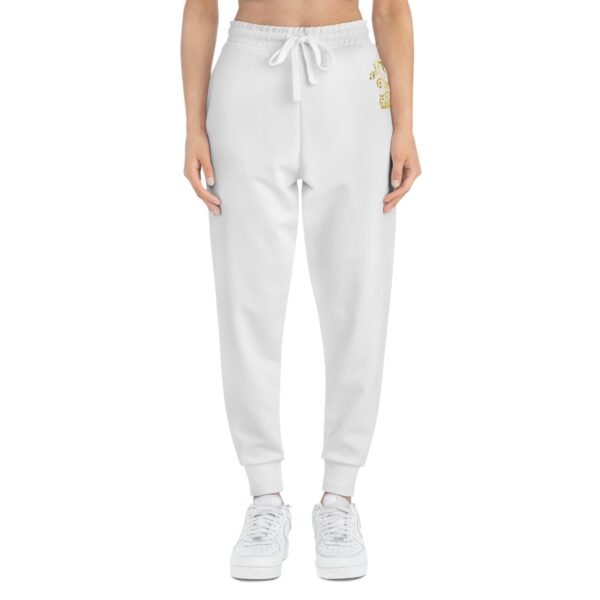 Athletic Jogger Gold Initial Personalized - Image 2