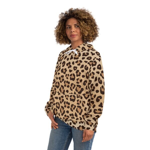 Cheetah Print Fashion Hoodie - Image 2