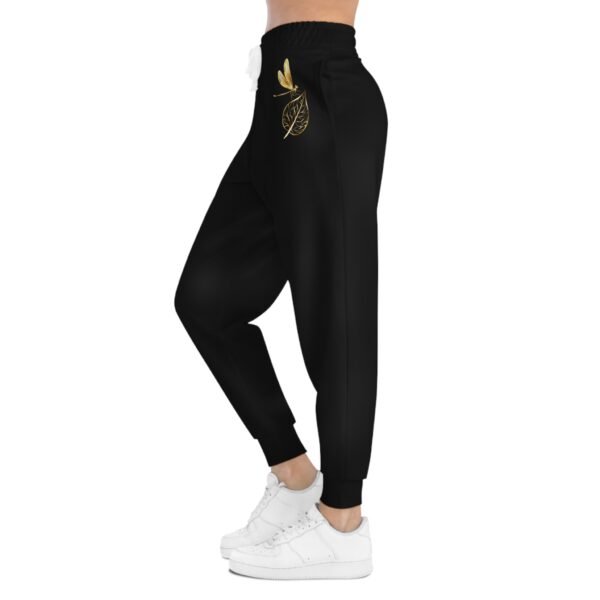 Athletic Joggers - Gold Leaf & Dragonfly - Image 4