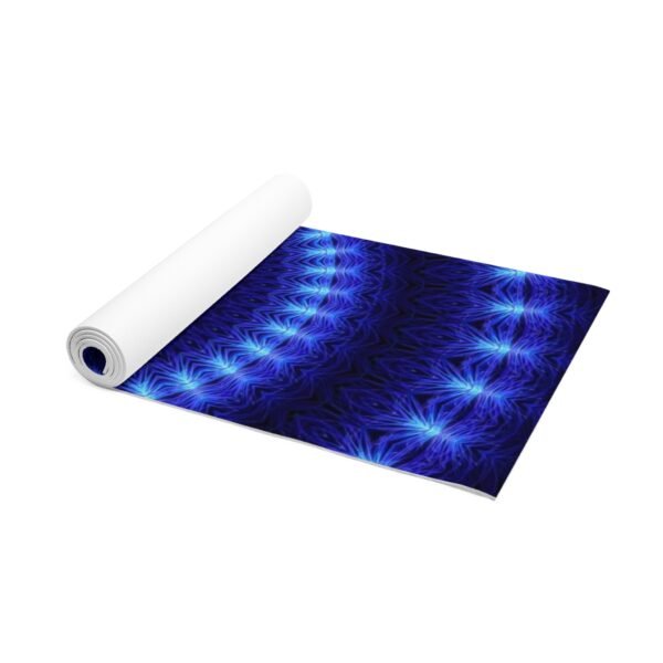 Blue Mandela Soft Foam Yoga Mat - Image 2