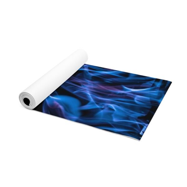 Blue Flames Soft Foam Yoga Mat - Image 2
