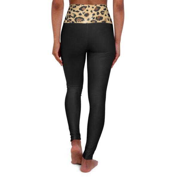 Unique Cheetah Print Yoga Leggings - Image 2