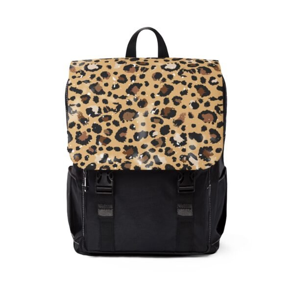 Cheetah Canvas Gym Backpack