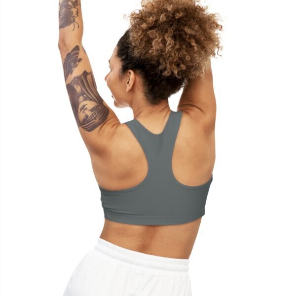 Cherry Blossom Sketch Seamless Sports Bra - Image 4