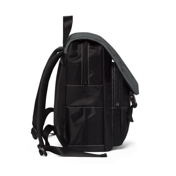 Cherry Blossom Sketch Canvas Backpack - Image 2